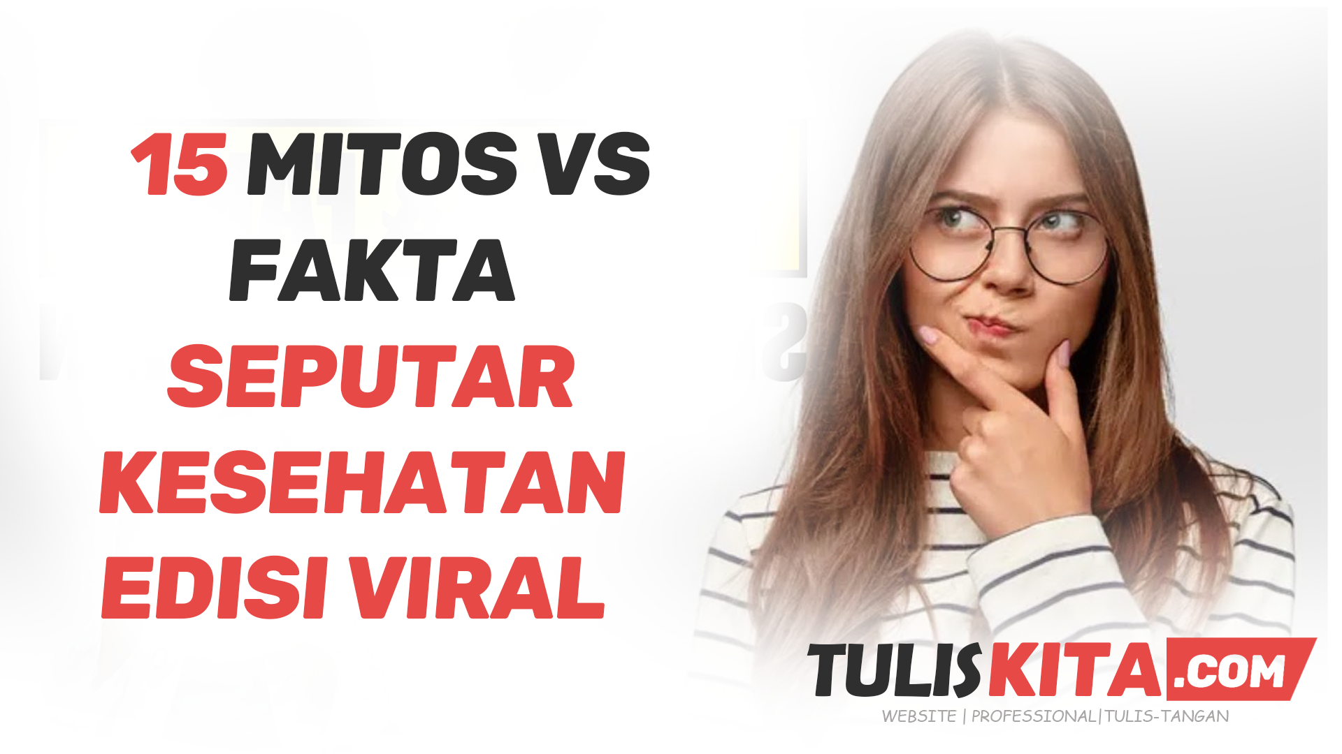 Mitos vs fakta seputar kesehatan