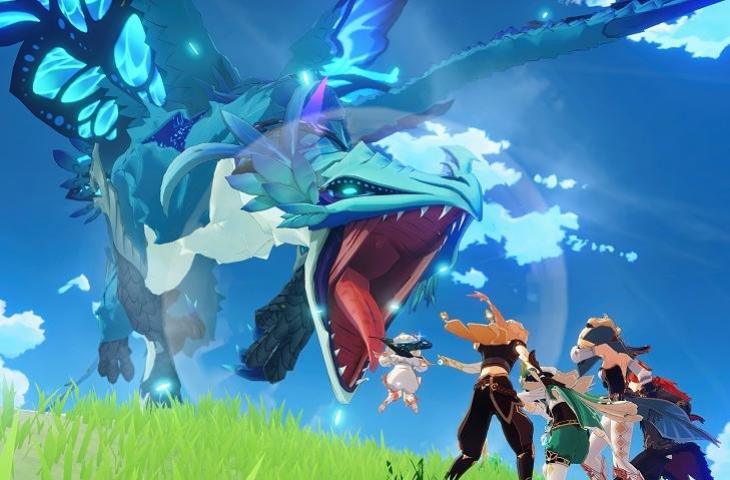 Game Gratis Multiplayer yang Paling Seru Buat Main Bareng Teman 5 gameplay Genshin Impact open world RPG multiplayer